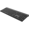 Gembird KB-WPS-03 Dual-mode pro-business slim Belaidė klaviatūra, 2.4G+BT, US išdėstymas