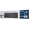 Gembird KB-WPS-03 Dual-mode pro-business slim Belaidė klaviatūra, 2.4G+BT, US išdėstymas