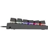 Klaviatūra žaidimams GENESIS THOR 300 RGB FR su pašvietimu mechaninė Raudonas SWITCH