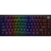 Klaviatūra žaidimams Genesis Thor 404 75% GenX Stratos Silent su laidu mechaninė su pašvietimu cicha juoda