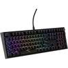 Klaviatūra Genesis Thor 404 juoda RGB Gateron Geltona Pro