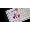Klaviatūra žaidimams Genesis Thor 404 TKL Outemu Silent Peach su laidu mechaninė su pašvietimu balta