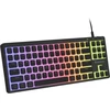 Klaviatūra žaidimams Genesis Thor 430 TKL Outemu Silent Rožinė su laidu mechaninė su pašvietimu juoda Hot-Swap Slim