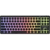 Klaviatūra žaidimams Genesis Thor 430 TKL Outemu Silent Rožinė belaidė mechaninė su pašvietimu juoda Hot-Swap Slim