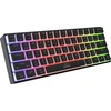 Genesis Klaviatūra žaidimams Thor 660 G2 Gateron Brown belaidė mechaninė su pašvietimu juoda