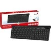 Genius Slimstar 7230 Copilot belaidė klaviatūra CZ/SK, juoda