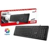 Genius SlimStar 820 klaviatūra su laidu (USB) CZ/SK, juoda