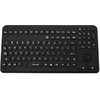 Klaviatūra Gett GETT InduProof Advanced Silikonowa klaviatūra IP68 neperšlampamas można dezynfekować 104 Tasten VESA USB colour: juodas išdėstymas: DE