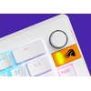 Klaviatūra žaidimams Glorious su laidu GMMK 3 HE 65% Baltas