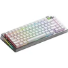 „Glorious GMMK 3 Pro Wireless“ 75 % pritaikyta žaidimų klaviatūra – iš anksto surinkta, ANSI (JAV), „Fox Switches“, sidabrinis