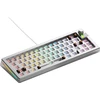 Glorious GMMK 3 Pro 65% Custom žaidimų klaviatūra – Barebone, ANSI išdėstymas, sidabro spalvos