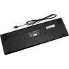HP 125 laidinė klaviatūra, viso dydžio (100 %), laidinė, USB, membraninė, juoda
