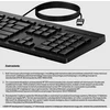 Klaviatūra HP 125 G2 (AY2Y7AA#AKE)