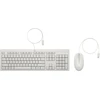 Klaviatūra ir pelė HP 225 Rinkinys Klaviatūra su pele 100% full size USB QWERTZ niemiecki Cashmere Baltas