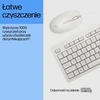 Klaviatūra ir pelė HP 225 Rinkinys Klaviatūra su pele 100% full size USB QWERTZ niemiecki Cashmere Baltas