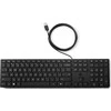 Hewlett Packard (HP) Klaviatūra HP Halley kabelis, juodas, JAV (9SR37AA)