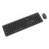 Klaviatūra Gembird KBS-WMS-01 Silent key Pro Business wireless desktop set, juodas, US išdėstymas