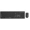 Klaviatūra Gembird KBS-WMS-01 Silent key Pro Business wireless desktop set, juodas, US išdėstymas