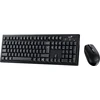 Genius KM-8101 COPILOT komplektas belaidė klaviatūra CZ/SK, juoda su belaidė optinė pelė, 1x AAA, 1x AA, multimedija,