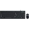 Genius KM-100SE COPILOT komplektas klaviatūra su laidu (USB) CZ/SK, juoda su optyczną myszką