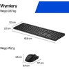 HP HyperX Klaviatūra i pelė komplektas 490c multi-device dual-mode - be1m5aa#abb