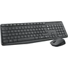 Logitech MK235 Belaidė Klaviatūra ir pelė - Pilkas-BGR-2.4GHZ-INTNL