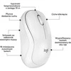 Belaidė Klaviatūra Su Pele Logitech MK295, US išdėstymas, Baltos Spalvos