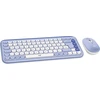 Logitech POP ICON COMBO Pelė AND KB - LILAC - CH - CENTRAL-419