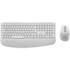 Belaidės klaviatūros ir pelės rinkinys Logitech Signature Comfort Plus Combo MK880, JAV (tarptautinis) išdėstymas, Bluetooth, baltos spalvos