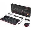 Klaviatūra ir pelė Perixx Perixx PERIDUO-212 DE, mini USB klaviatūra and pelė set, juodas