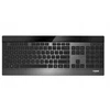 Klaviatūra ir pelė Rapoo RAPOO komplektas Klaviatūra ir pelė 9900M multi-mode bezdrátowy ultra-slim CZ/SK juoda