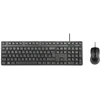 Klaviatūra ir pelė Targus Rinkinys Klaviatūra ir pelė kombinacja full size USB AZERTY juoda