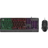 Klaviatūra ir pelė Vertux Vertux Rinkinys Pelė Klaviatūra ORION 3200 DPI LED Ergonomiczna