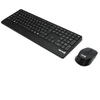 Wortmann Usorteret „TERRA Desktop 4000“ belaidė AES [DE] USB juoda „Copilot“ klaviatūra + pelė, QWERTY, 105 klavišai