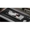Keychron belaidė klaviatūra Q6 Ultra, Rudi (brown) jungikliai, Balta (Q6U-M3)
