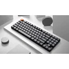 Klaviatūra žaidimams Keychron K13 Max Gateron Low Profile MX Brown 2.0 belaidė mechaninė su pašvietimu pilka