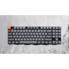 Klaviatūra žaidimams Keychron K13 Max Gateron Low Profile MX Brown 2.0 belaidė mechaninė su pašvietimu pilka