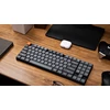 Klaviatūra žaidimams Keychron K13 Max Gateron Low Profile MX Brown 2.0 belaidė mechaninė su pašvietimu pilka