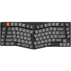 Klaviatūra žaidimams Keychron K15M Gateron Low Profile MX Raudona 2.0 belaidė mechaninė su pašvietimu szaro-juoda