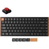 Klaviatūra žaidimams Keychron K3M-F1 75% Raudona Switch RGB Hot-Swap belaidė mechaninė Gateron Low Profile MX Raudona 2.0 su pašvietimu juoda