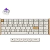 Keychron K4 HE Wireless (K4H-Q1) – US išdėstymas – Hot-Swappable Gateron Magnetic Nebula – Baltas (Balta) Magnetinė Belaidė Žaidimų Klaviatūra