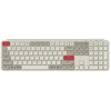 Keychron klaviatūra B6 Pro belaidė žemo profilio, retro stiliaus, raudona
