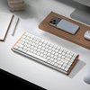 Klaviatūra žaidimams Keychron K3U-Q1Z 75% Milk POM Raudona Switch 8K