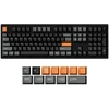 Klaviatūra Keychron P6-M3 Full Size Aluminum Milk POM Brown Switch 8k Juodas