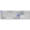 Klaviatūra žaidimams Keychron Q6H Keychron Ultra-Fast Lime (linear) su laidu magnetyczno-mechaninė su pašvietimu balta