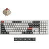 Klaviatūra žaidimams Keychron Q6U-P1 100% Milk POM Raudona Switch Hot-Swap 8K