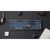 Keychron V6 Max Wireless (V6M-D1) - US išdėstymas - Hot-Swappable Gateron Jupiter Raudona Switches - Carbon Juodas (Juoda) Mechaninė Belaidė Žaidimų Klaviatūra