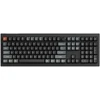 Keychron V6 Ultra Wireless (V6U-D1) – US išdėstymas – Hot-Swappable Silk POM Raudona – Juodas (Juoda) Mechaninė Belaidė Žaidimų Klaviatūra
