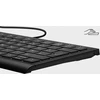 KeySonic KSK-5010ELC (DE) klaviatūra Dom USB QWERTZ Niemiecki Juodas