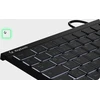 KeySonic KSK-5211ELU (DE) klaviatūra Dom USB QWERTZ Niemiecki Juodas